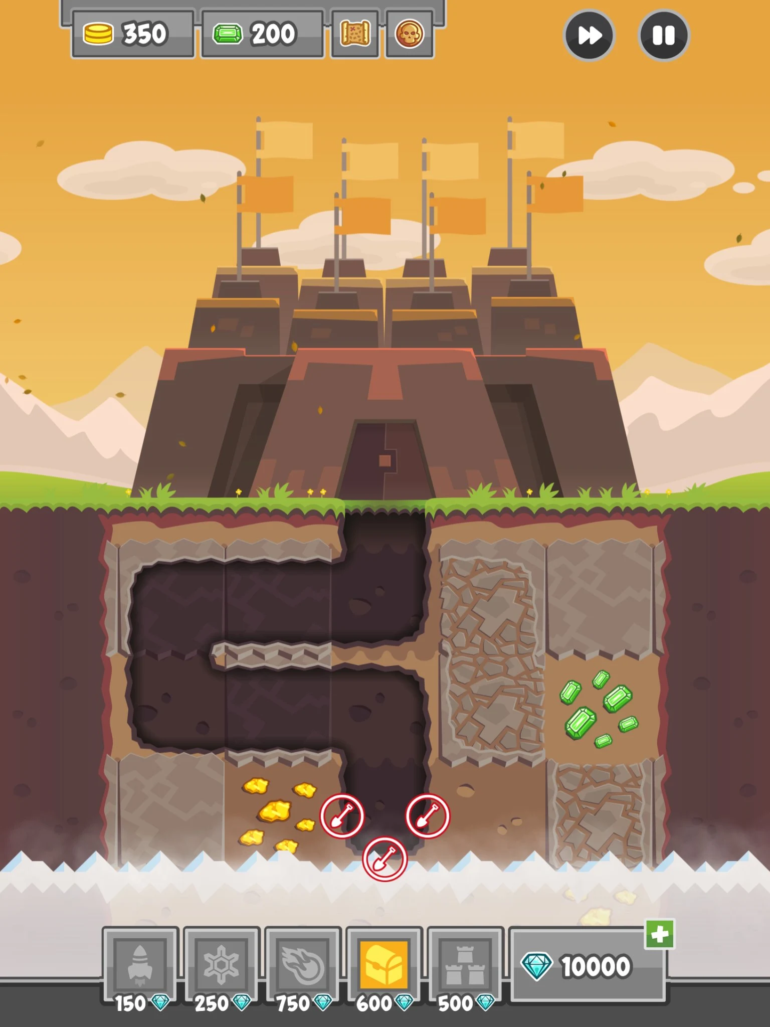 Digfender screenshot