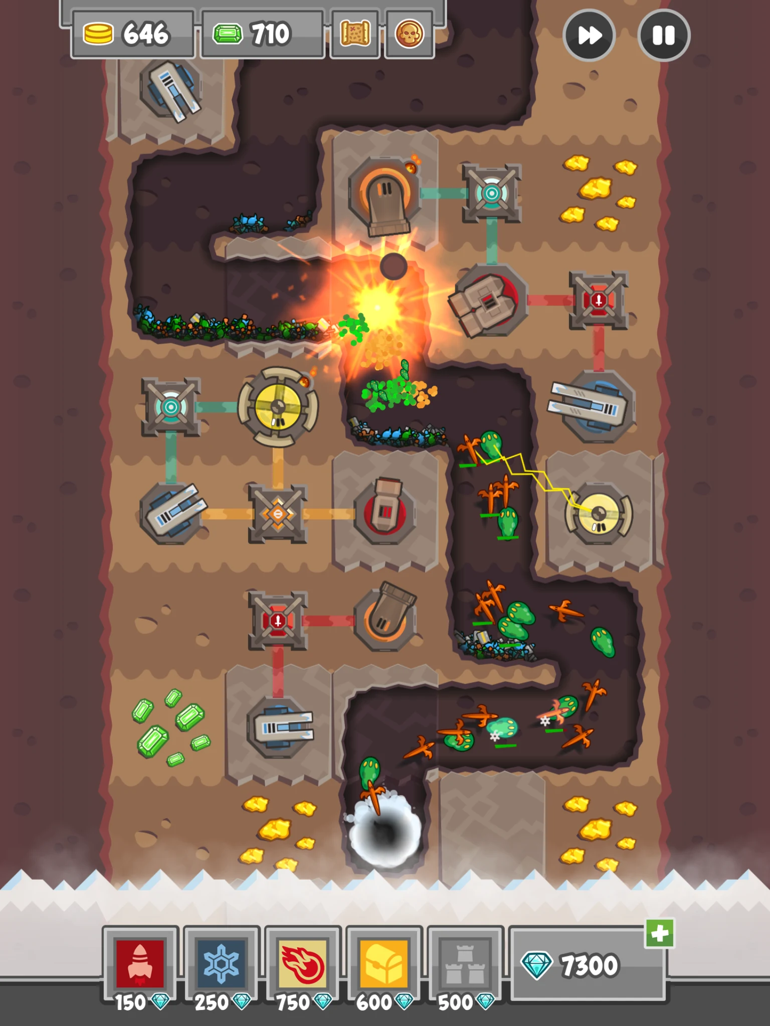 Digfender: Tower Defense TD screenshot