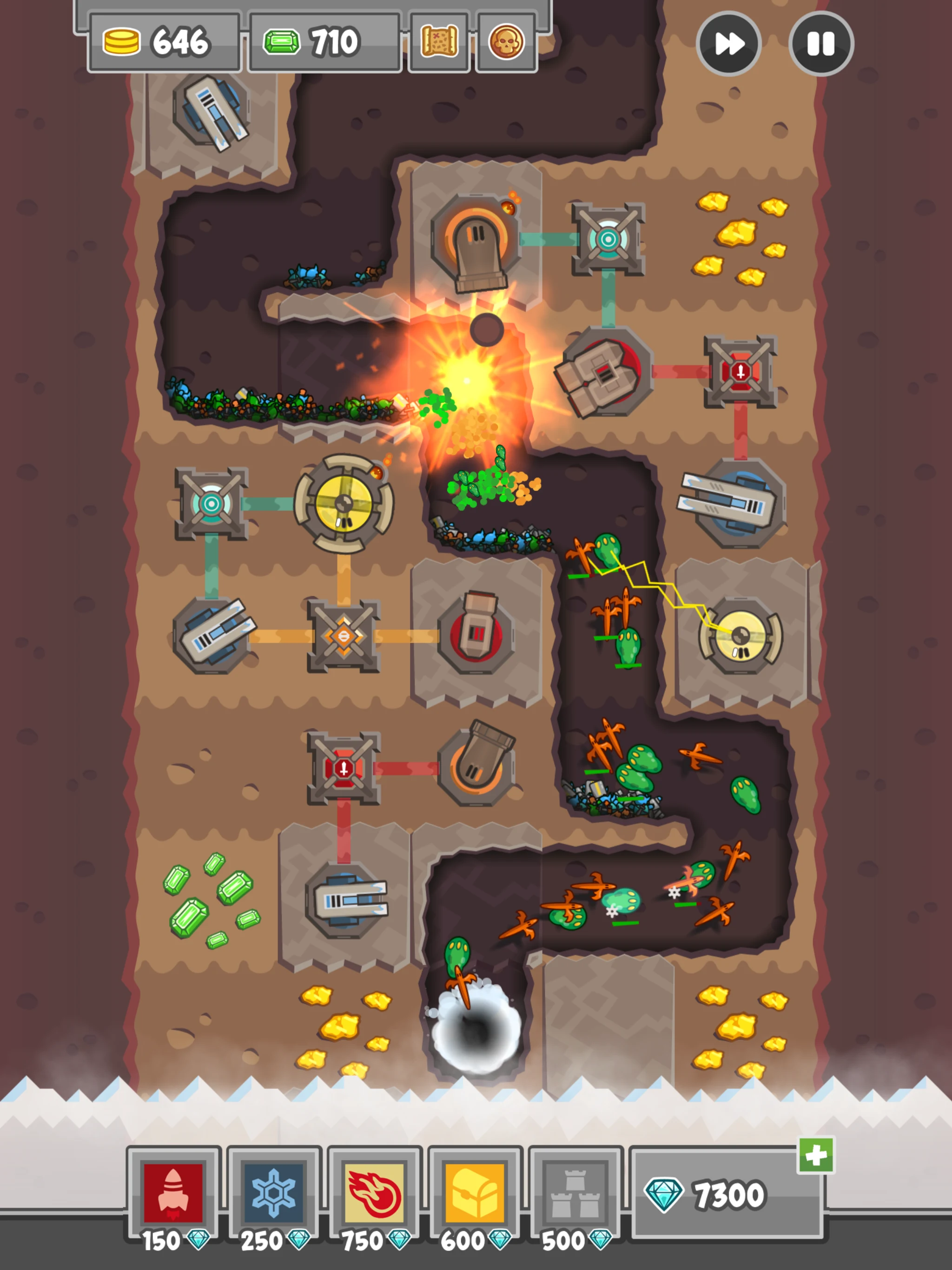 Digfender: Tower Defense TD screenshot